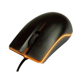 Raton óptico Usb L-Link  Negro / 1.200 Dpi / Ambidiestro / LL-2081