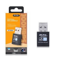 Tarjeta de red USB Wifi mini RT636 300mbps MTK