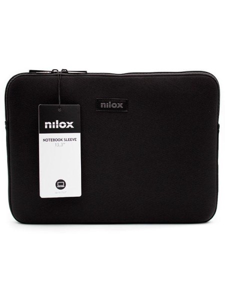 Funda portatil Nilox Sleeve / Negro / 13.3 pulg. / Neopreno / NXF1301