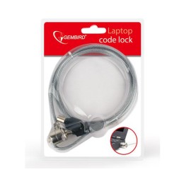 Cable de seguridad Lk-k-01 Gembird para portatil con llave