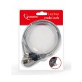 Cable de seguridad Lk-k-01 Gembird para portatil con llave