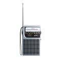 Radio portatil Am-Fm con Antena NT7018 / Altavoz externo / Jack 3.5mm / Negro / Mayou