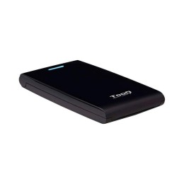 Caja externa 2.5 USB 3.0 Sata / Tooq / Negra / Hasta 12,5mm / Sin tornillos / TQE-2526B