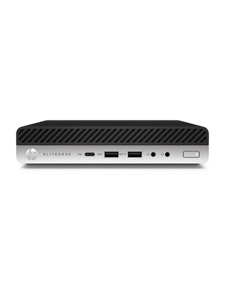 Ordenador Reacondicionado MINI HP EliteDesk 800 G4 / i5-8TH / 16Gb / 512 Gb NVME / Win 11 Pro / Sin cable trebol / Grado A