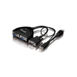 ÷ Splitter vga 2 puertos 450mhz alimentado por usb