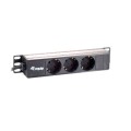 ÷ Regleta alimentacion aluminio rack 10