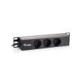 ÷ Regleta alimentacion aluminio rack 10