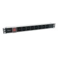 ÷ Regleta alimentacion aluminio rack 19