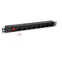 ÷ Regleta alimentacion rack 19