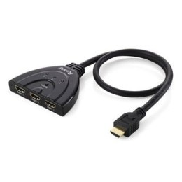 ÷ Switch hdmi 3 entradas 1 salida