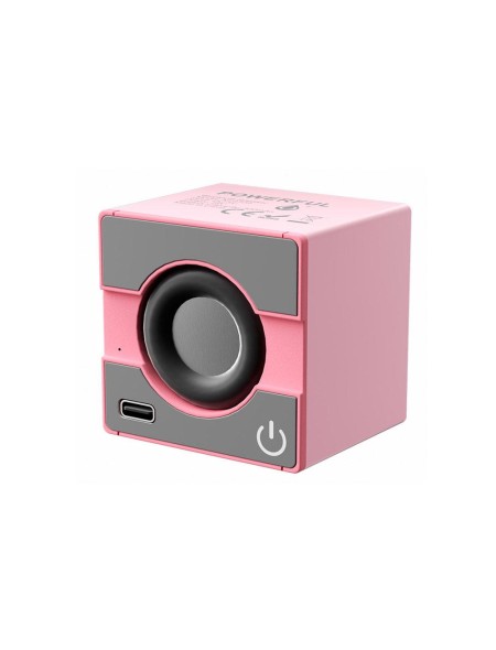Mini altavoz Bluetooth Simbolo X NF4109 / 5W / 300 mAh / Rosa-Gris / ONE+ / 2401094
