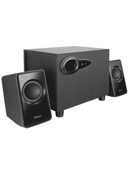 ÷ Altavoces 2.1 trust avora - 9w rms - controles volumen y bajos en subwoofer - alimentacion usb - dis